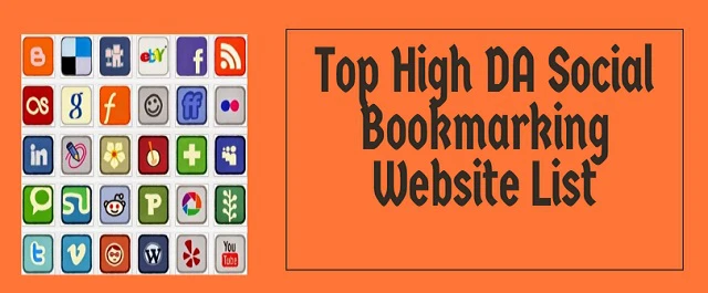 Top High Domain Authority Social Bookmarking Website List