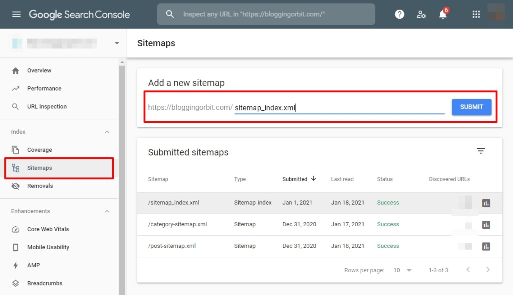 How to Submit an XML Sitemap in Google Search Console